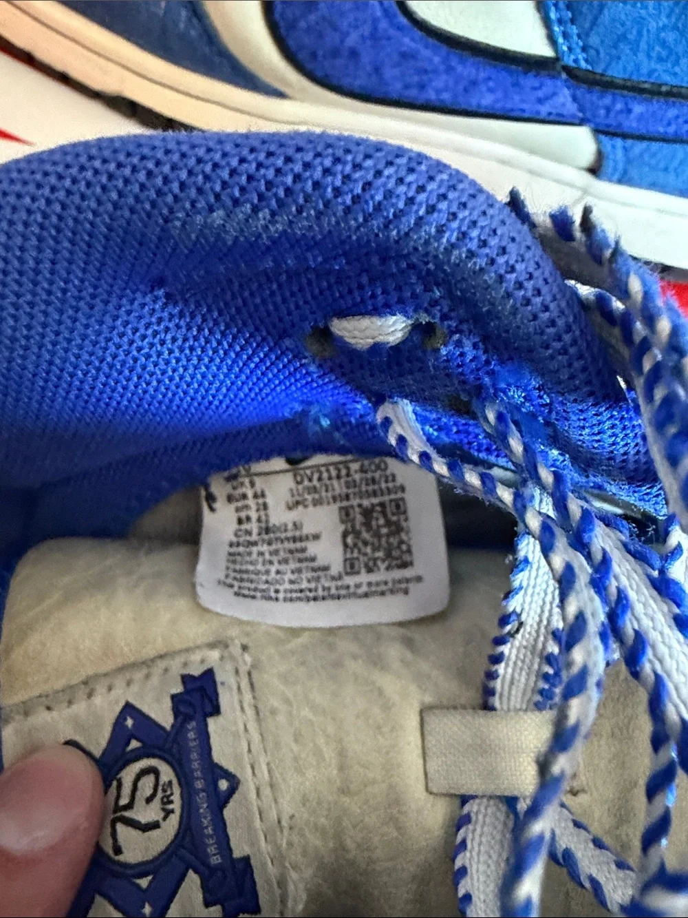 Dunk Low Jackie Robinson (size 10)